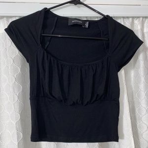 REVOLVE Black Crop Top